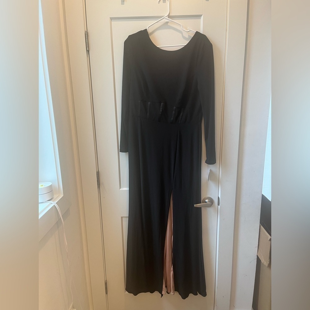 NWT Xscape Formal Black Gown